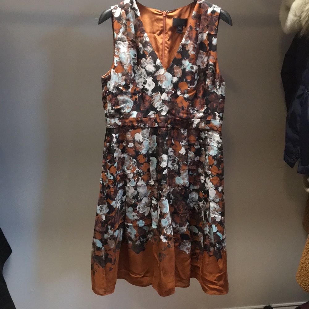J.Crew Collection Floral Silk Dress Sz 10 NWT!